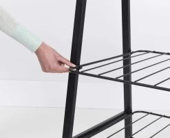 Brabantia Linn Kledingrek Klein Zwart -Brabantia Linn Clothes Rack Small Black 8710755118203 Brabantia 300dpi 5989x4860px 6 NR 13450