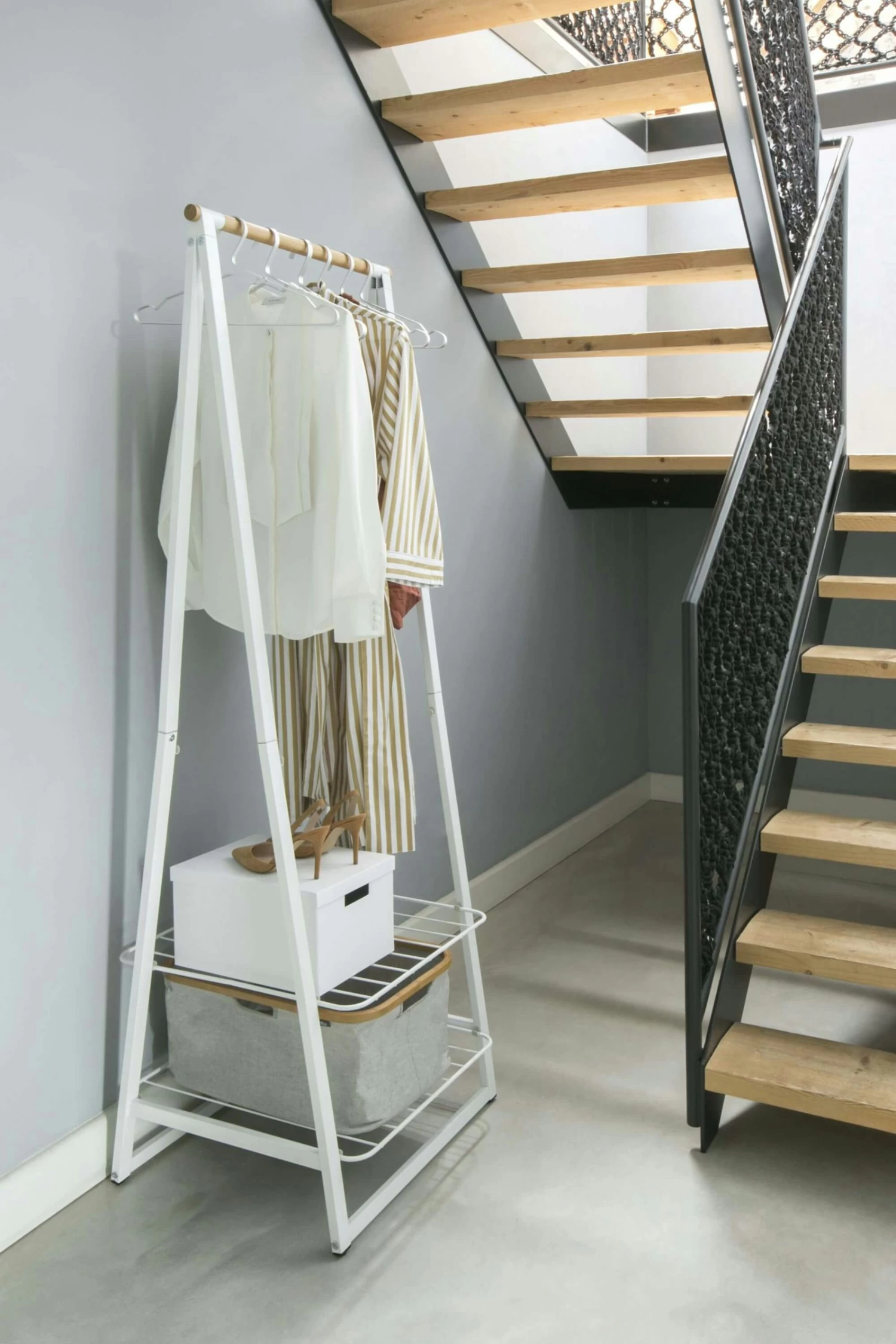 Brabantia Linn Kledingrek Klein Wit 6 Brabantia Linn Kledingrek Klein Wit - Afbeelding 4