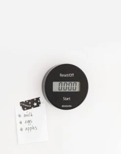 Brabantia Kookwekker Met Magneet Tasty+ Dark Grey -Brabantia Magnetic Kitchen Timer TASTY Dark Grey 8710755121968 Brabantia 300dpi 4733x5995px 6 NR 15672