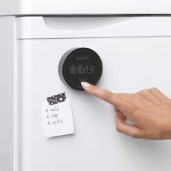 Brabantia Kookwekker Met Magneet Tasty+ Dark Grey -Brabantia Magnetic Kitchen Timer TASTY Dark Grey 8710755121968 Brabantia 300dpi 5375x5375px 6 NR 15192