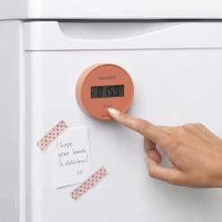 Brabantia Kookwekker Met Magneet Tasty+ Terracotta Pink -Brabantia Magnetic Kitchen Timer TASTY Terracotta Pink 8710755121982 Brabantia 300dpi 5375x5375px 6 NR 15678