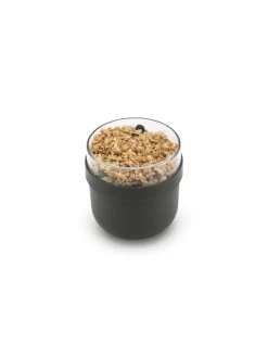 Brabantia Make & Take Ontbijtkom 0,5 Liter, Kunststof Dark Grey 12 Brabantia Make & Take Ontbijtkom 0,5 Liter, Kunststof Dark Grey -Brabantia Make Take Breakfast Bowl 0.5L Dark Grey 8710755204180 Brabantia 300dpi 4500x6000px 6 NR 28012