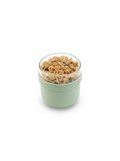 Brabantia Make Take Ontbijtkom 0,5 Liter, Kunststof Jade Green -Brabantia Make Take Breakfast Bowl 0.5L Jade Green 8710755204265 Brabantia 300dpi 4500x6000px 6 NR 28024