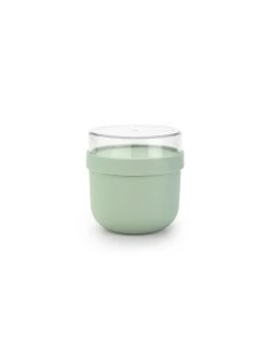 Brabantia Make Take Ontbijtkom 0,5 Liter, Kunststof Jade Green -Brabantia Make Take Breakfast Bowl 0.5L Jade Green 8710755204265 Brabantia 300dpi 4500x6000px 6 NR 28028