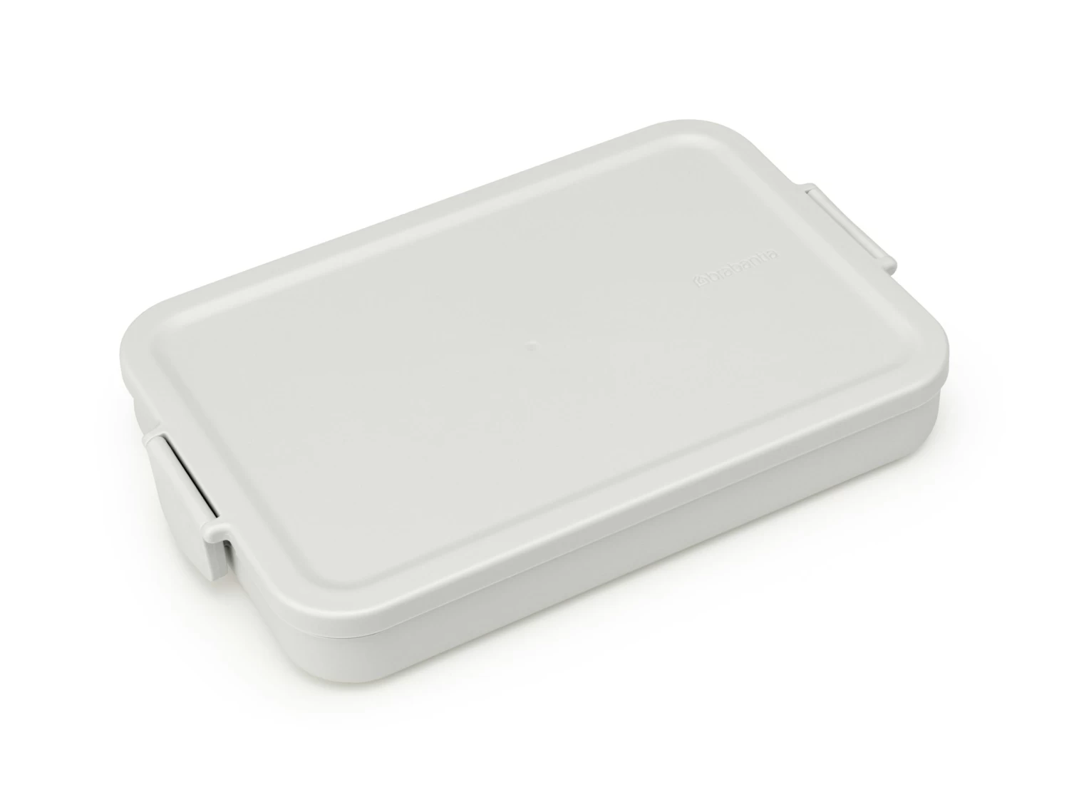 Brabantia Make Take Lunchbox Plat, Kunststof Light Grey 3 Brabantia Make Take Lunchbox Plat, Kunststof Light Grey