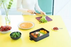 Brabantia Make & Take Lunchbox Large, Kunststof Dark Grey -Brabantia Make Take Lunch Box Large Plastic Dark Grey 8710755203060 Brabantia 300dpi 6720x4480px 6 NR 28859