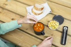 Brabantia Make & Take Soepbeker 0,6 Liter, Kunststof Dark Grey -Brabantia Make Take Soup Mug 0.6L Dark Grey 8710755203824 Brabantia 300dpi 6720x4480px 6 NR 28392