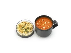 Brabantia Make & Take Soepbeker 0,6 Liter, Kunststof Dark Grey -Brabantia Make Take Soup Mug 0.6L Dark Grey 8710755203824 Brabantia 300dpi 6800x5100px 6 NR 28390