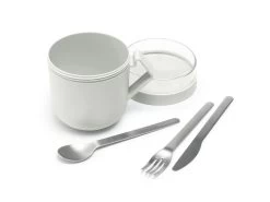 Brabantia Make Take Soepbeker 0,6 Liter, Kunststof Light Grey 9 Brabantia Make Take Soepbeker 0,6 Liter, Kunststof Light Grey -Brabantia Make Take Soup Mug 0.6L Light Grey 8710755203848 Brabantia 300dpi 6000x4500px 6 NR 28002