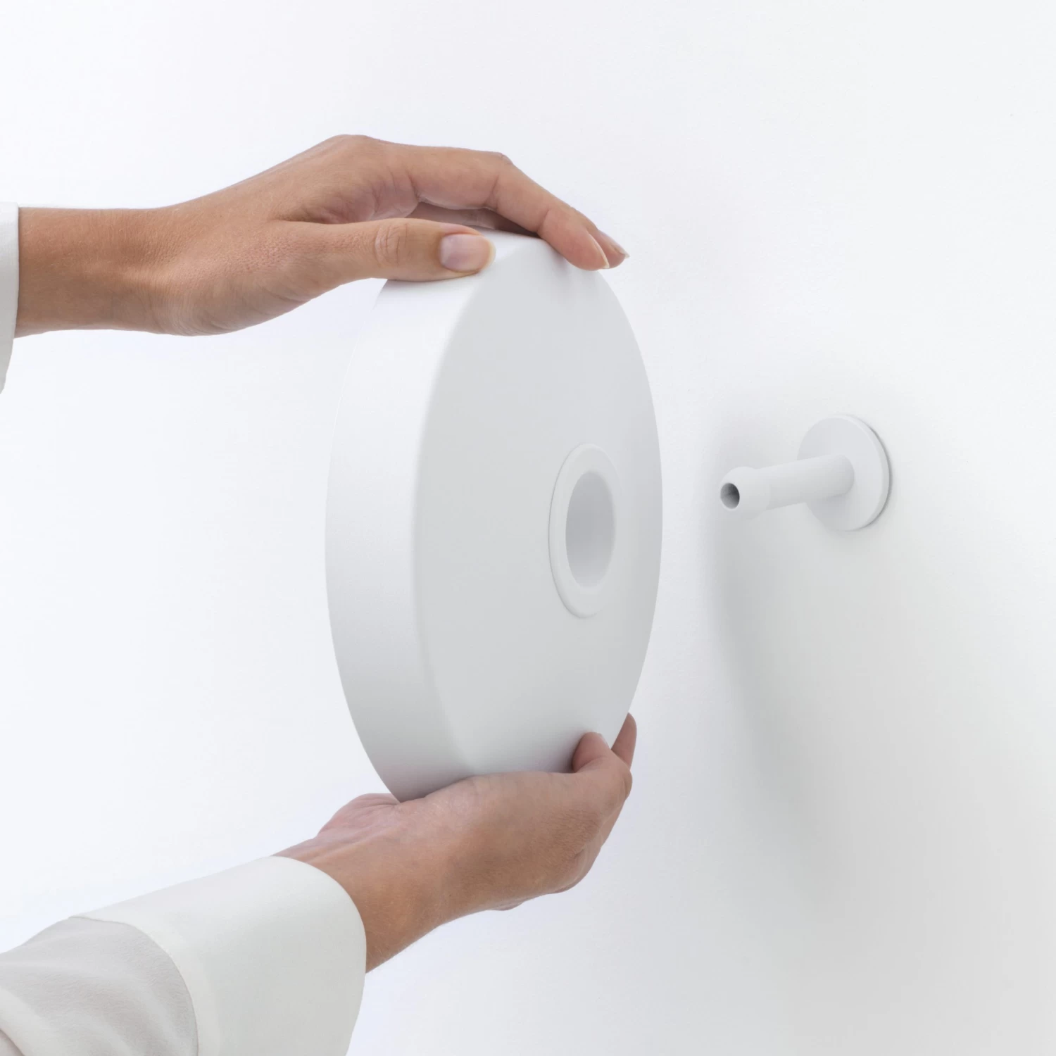 Brabantia Mindset Badkamerspiegel Mineral Infinite White 6 Brabantia Mindset Badkamerspiegel Mineral Infinite White - Afbeelding 4