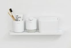 Brabantia Mindset Planchet Mineral Infinite White -Brabantia MindSet Bathroom Shelf Mineral Fresh White 8710755303548 Brabantia 300dpi 5128x3418px 6 NR 27170