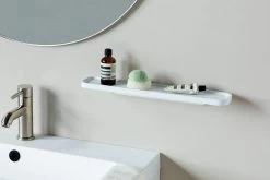 Brabantia Mindset Planchet Mineral Infinite White -Brabantia MindSet Bathroom Shelf Mineral Fresh White 8710755303548 Brabantia 96dpi 6720x4480px 6 NR 26798