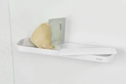 Brabantia Mindset Doucheplanchet Met Wisser White 11 Brabantia Mindset Doucheplanchet Met Wisser White -Brabantia MindSet Shower Shelf with Squeegee White 8710755303623 Brabantia 300dpi 5058x3372px 6 NR 27176