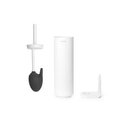 Brabantia Mindset Toiletborstel Met Houder Mineral Fresh White -Brabantia MindSet Toilet Brush and Holder Mineral Fresh White 8710755303029 Brabantia 300dpi 7300x7000px 6 NR 26846
