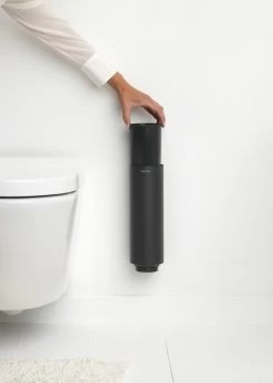 Brabantia Mindset Toiletborstel Met Houder Mineral Infinite Grey -Brabantia MindSet Toilet Brush and Holder Mineral Infinite Grey 8710755303005 Brabantia 300dpi 4080x5741px 6 NR 27072