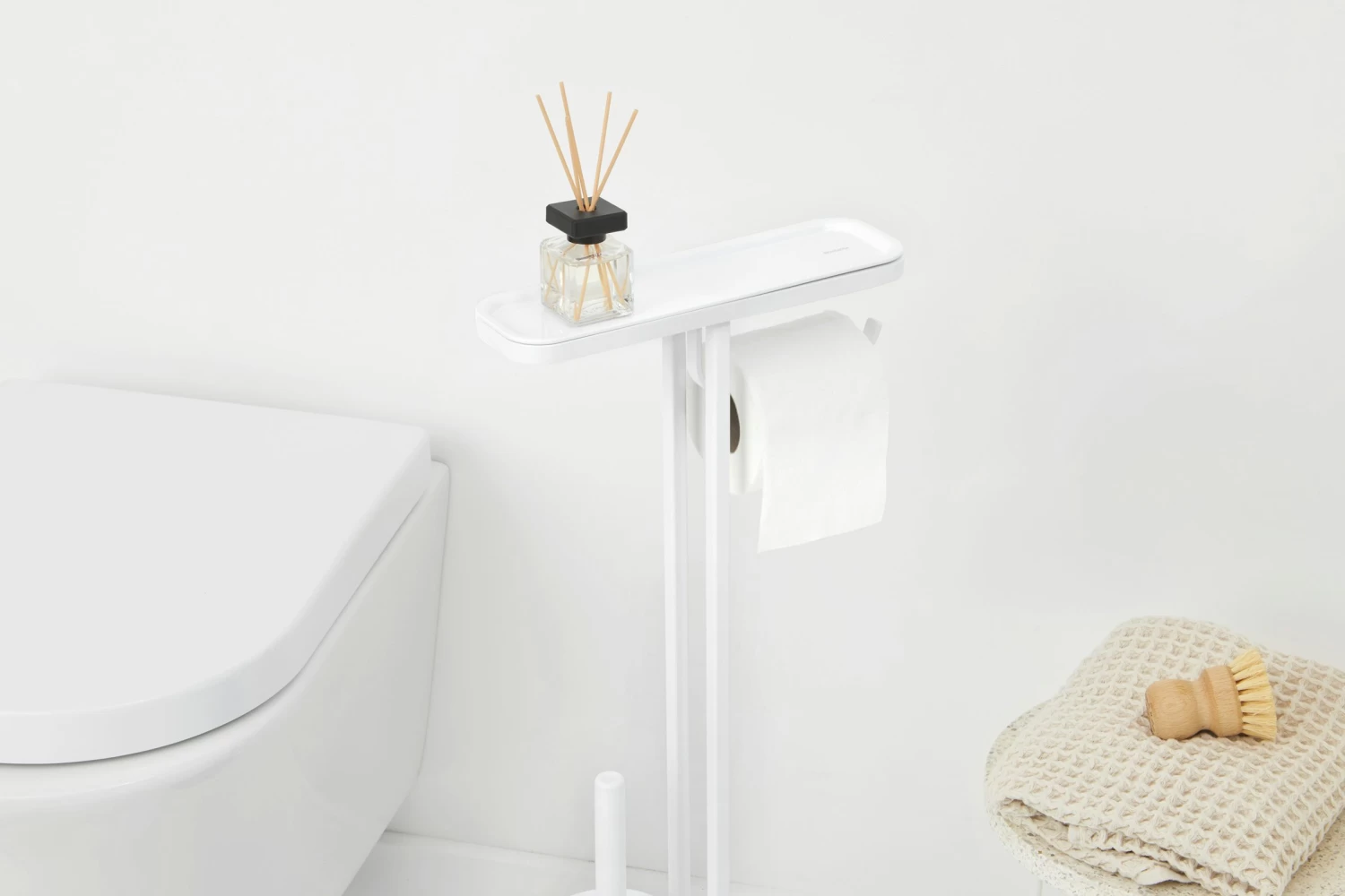 Brabantia Mindset Toiletbutler Mineral Infinite White 5 Brabantia Mindset Toiletbutler Mineral Infinite White - Afbeelding 3