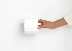 Brabantia Mindset Toiletrolhouder Mineral Infinite White -Brabantia MindSet Toilet Roll Holder Mineral Fresh White 8710755303104 Brabantia 300dpi 2805x2004px 6 NR 27094