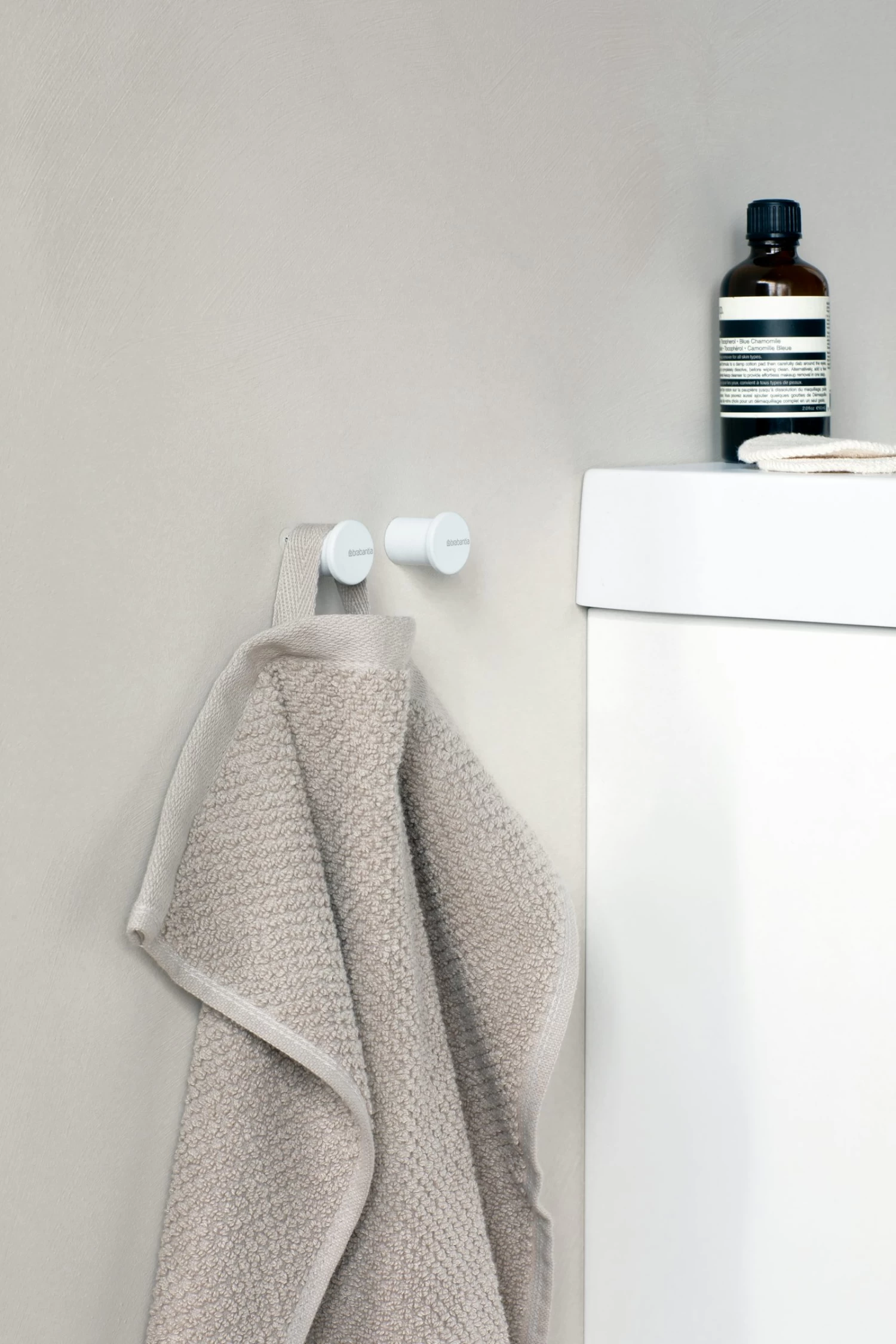 Brabantia Mindset Handdoekhaken Mineral Infinite White 7 Brabantia Mindset Handdoekhaken Mineral Infinite White - Afbeelding 5