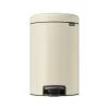 Brabantia Pedaalemmer Newlcon 12 Liter Soft Beige -Brabantia NewIcon Pedal Bin 12L Soft Beige 8710755149924 Brabantia 300dpi 4500x6000px 6 NR 27489