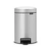 Brabantia Pedaalemmer Newlcon 3 Liter Metallic Grey -Brabantia NewIcon Pedal Bin 3L Metallic Grey 8710755113260 Brabantia 3600x4688px 6 NR 1465