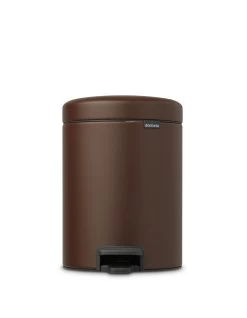 Brabantia Pedaalemmer Newlcon 3 Liter Mineral Cosy Brown