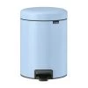 Brabantia Pedaalemmer Newlcon 12 Liter Dreamy Blue -Brabantia NewIcon Pedal Bin 5L Dreamy Blue 8710755202681 Brabantia 300dpi 4500x6000px 6 NR 27444