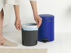 Brabantia Pedaalemmer Newlcon 5 Liter Mineral Powerful Blue -Brabantia NewIcon Pedal Bin 5L Mineral Powerful Blue 8710755206849 Brabantia 300dpi 4034x3025px 6 NR 27232