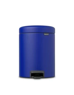 Brabantia Pedaalemmer Newlcon 5 Liter Mineral Powerful Blue