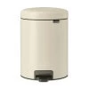 Brabantia Newicon Pedaalemmer 5L Soft Beige -Brabantia NewIcon Pedal Bin 5L Soft Beige 8710755149900 Brabantia 300dpi 4500x6000px 6 NR 28697