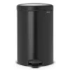 Brabantia Pedaalemmer Newlcon 20 Liter Matt Black -Brabantia Pedal Bin newIcon 20L Matt Black 8710755114106 Brabantia 4282x5959px 6 NR 1491