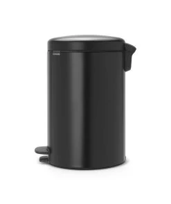 Brabantia Pedaalemmer Newlcon 20 Liter Matt Black -Brabantia Pedal Bin newIcon 20L Matt Black 8710755114106 Brabantia 4946x5887px 6 NR 7876