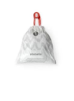 Brabantia Afvalzak B 5 Liter 40 Stuks -Brabantia PerfectFit Bags Code B 5L 40 Bags White 8710755137747 Brabantia 300dpi 5000x6800px 6 NR 25642