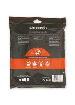 Brabantia Afvalzak B 5 Liter 40 Stuks -Brabantia PerfectFit Bags Code B 5L 40 Bags White 8710755137747 Brabantia 300dpi 5000x7000px 6 NR 25644