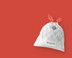 Brabantia Afvalzak B 5 Liter 40 Stuks -Brabantia PerfectFit Bags Code B 5L 40 Bags White 8710755137747 Brabantia 300dpi 5600x4480px 6 NR 25643