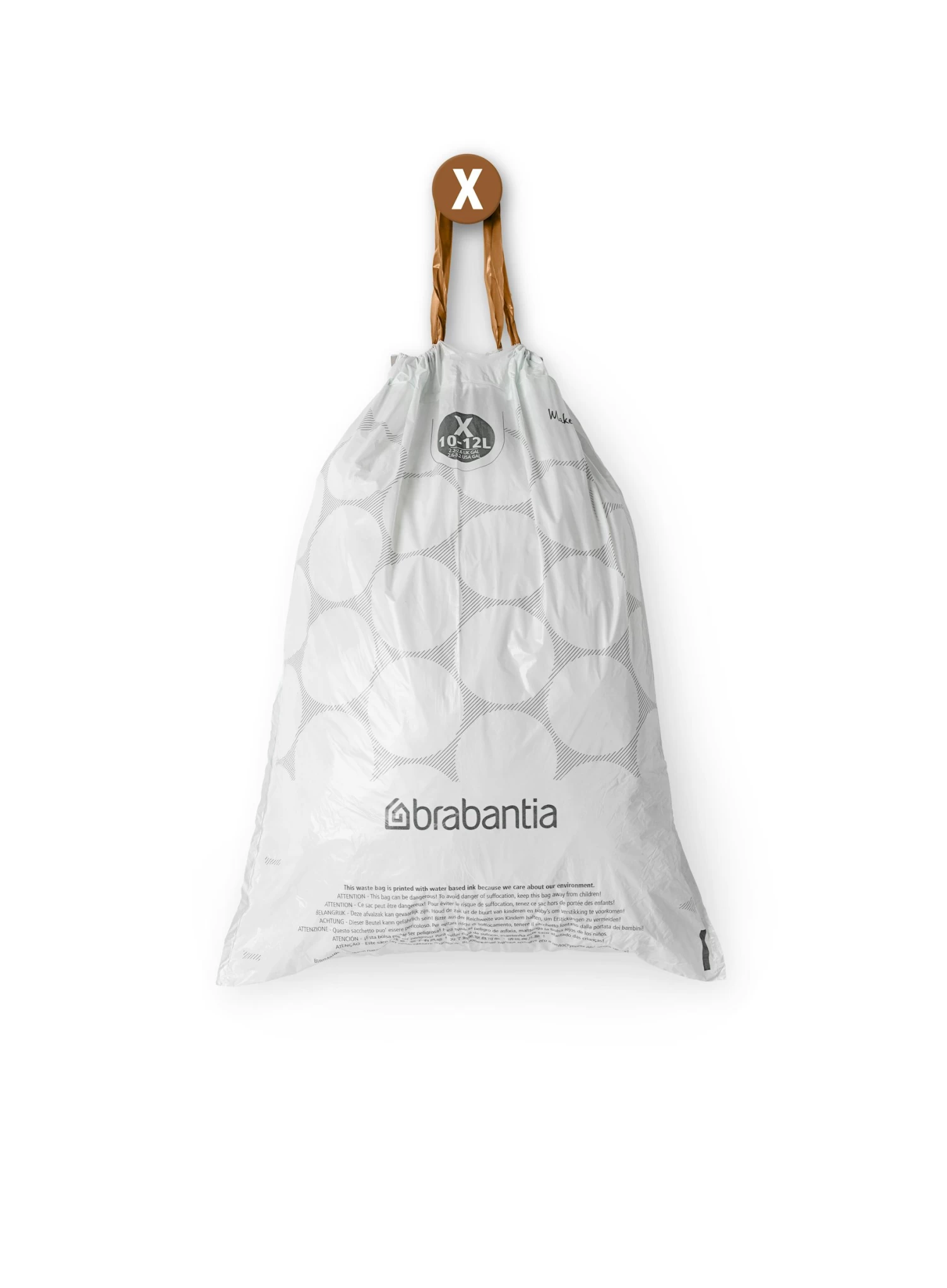 Brabantia Afvalzak X 10-12 Liter 40 Stuks 8 Brabantia Afvalzak X 10-12 Liter 40 Stuks - Afbeelding 6