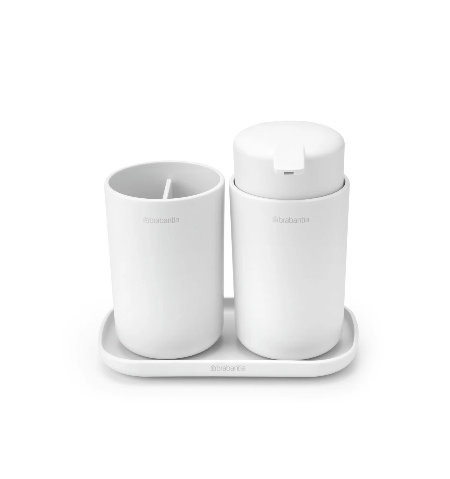 Brabantia Badkameraccessoires Set Van 3 Wit 3 Brabantia Badkameraccessoires Set Van 3 Wit