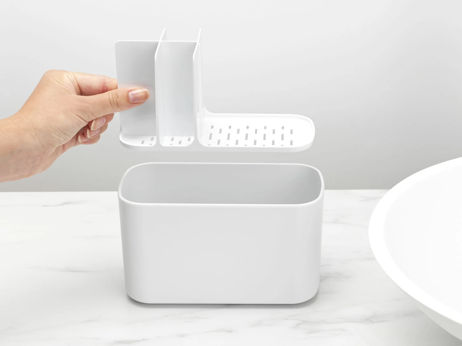 Brabantia Badkamer Caddy Wit 8 Brabantia Badkamer Caddy Wit - Afbeelding 6