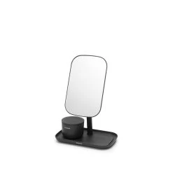 Brabantia Spiegel Met Accessoire Schaal Dark Grey -Brabantia ReNew Mirror with Storage Tray Dark Grey 8710755280702 Brabantia 96dpi 1000x1000px 7 NR 21995