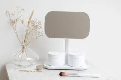 Brabantia Spiegel Met Accessoire Schaal White 32 Brabantia Spiegel Met Accessoire Schaal White -Brabantia ReNew Mirror with Storage Tray White 8710755280726 Brabantia 96dpi 1000x666px 7 NR 22435