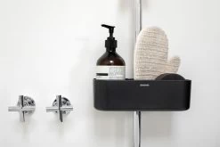 Brabantia ReNew Douche Caddy Dark Grey -Brabantia ReNew Shower Caddy Dark Grey 8710755280740 Brabantia 96dpi 1000x666px 7 NR 22436