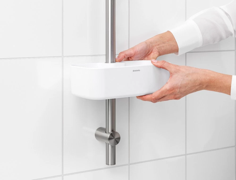 Brabantia ReNew Douche Caddy White 14 Brabantia ReNew Douche Caddy White - Afbeelding 12