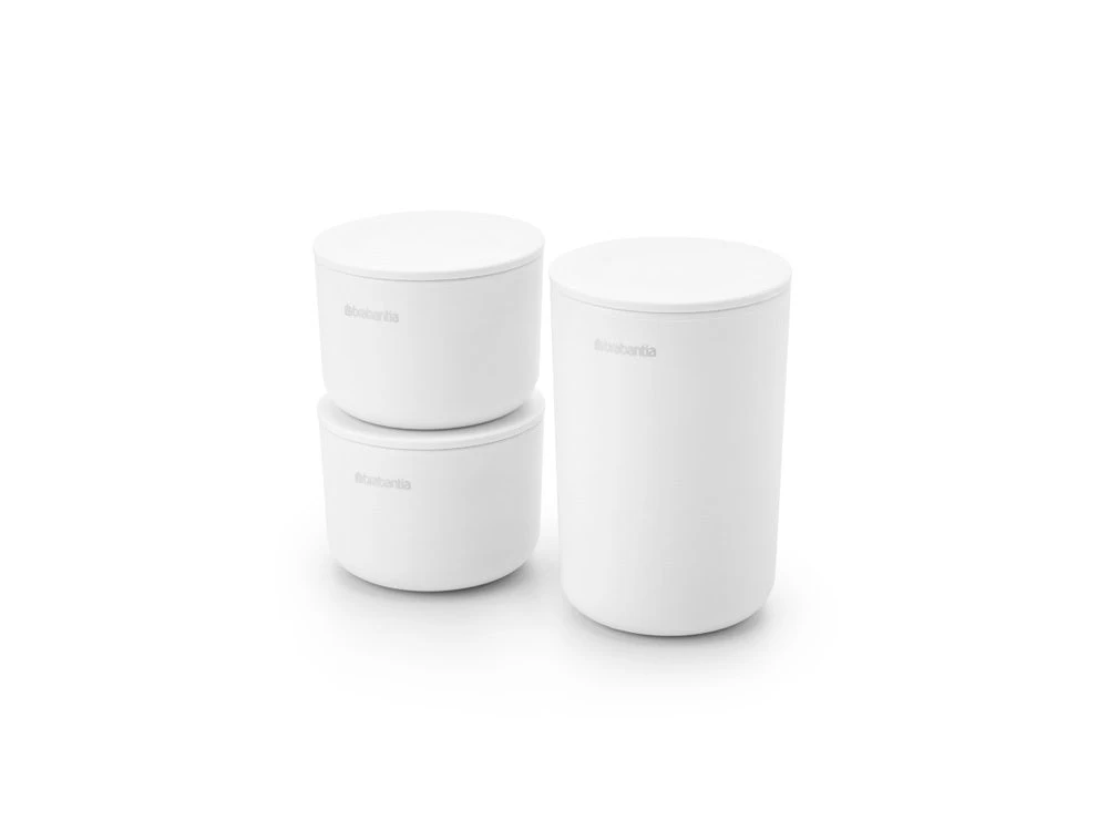 Brabantia Opbergbakjes Set Van 3 White 5 Brabantia Opbergbakjes Set Van 3 White - Afbeelding 3