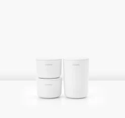 Brabantia Opbergbakjes Set Van 3 White 18 Brabantia Opbergbakjes Set Van 3 White -Brabantia ReNew Storage Pots set of 3 White 8710755281327 Brabantia 96dpi 1000x946px 7 NR 22052 1