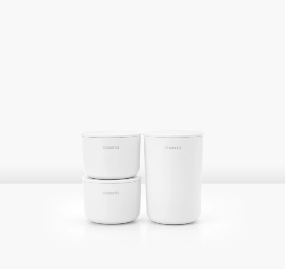 Brabantia Opbergbakjes Set Van 3 White 7 Brabantia Opbergbakjes Set Van 3 White - Afbeelding 5