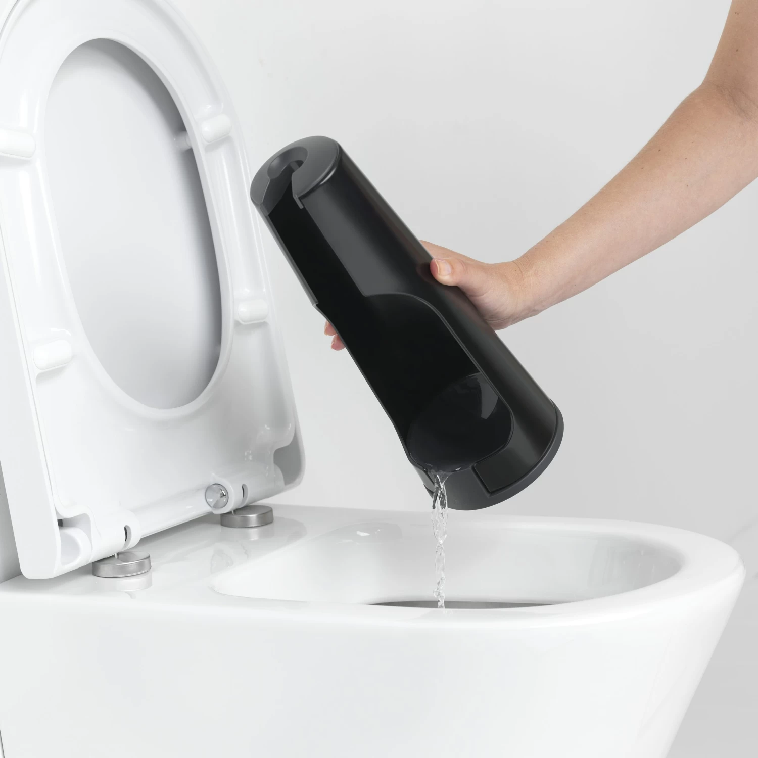 Brabantia Toiletborstel Met Houder Zwart 7 Brabantia Toiletborstel Met Houder Zwart - Afbeelding 5