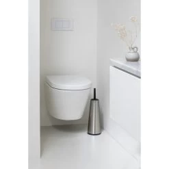 Brabantia Toiletborstel Met Houder Matt Steel -Brabantia ReNew Toilet Brush and Holder Matt Steel 8710755385285 Brabantia 96dpi 1000x1000px 7 NR 20613