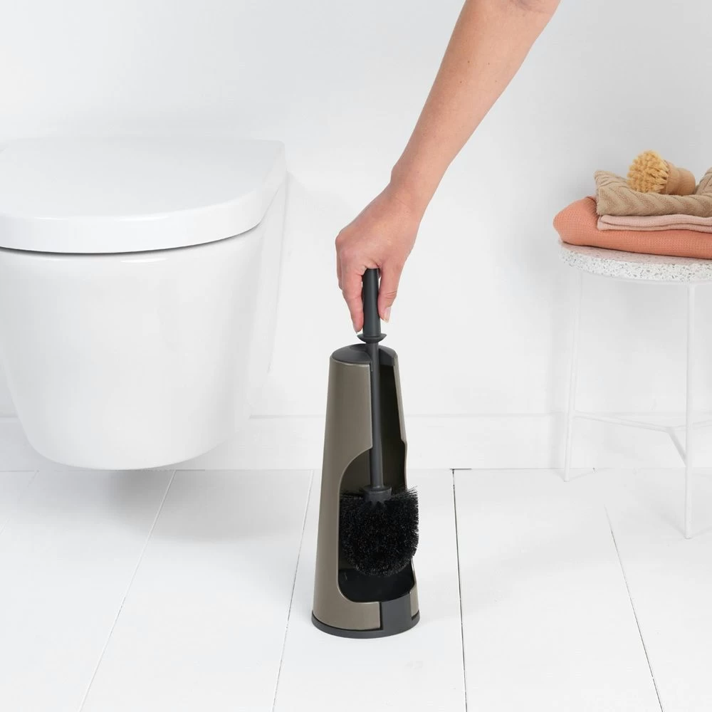 Brabantia Toiletborstel Met Houder Platinum 10 Brabantia Toiletborstel Met Houder Platinum - Afbeelding 8