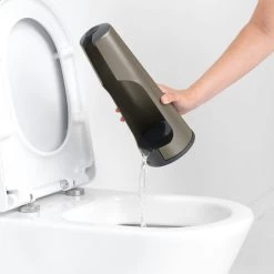 Brabantia Toiletborstel Met Houder Platinum 19 Brabantia Toiletborstel Met Houder Platinum -Brabantia ReNew Toilet Brush and Holder Platinum 8710755477324 Brabantia 96dpi 1000x1000px 7 NR 20243