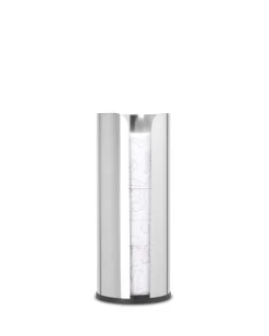 Brabantia Reserverolhouder Brilliant Steel OP=OP -Brabantia ReNew Toilet Roll Dispenser Brilliant Steel 8710755280580 Brabantia 300dpi 4810x6016px 6 NR 20170