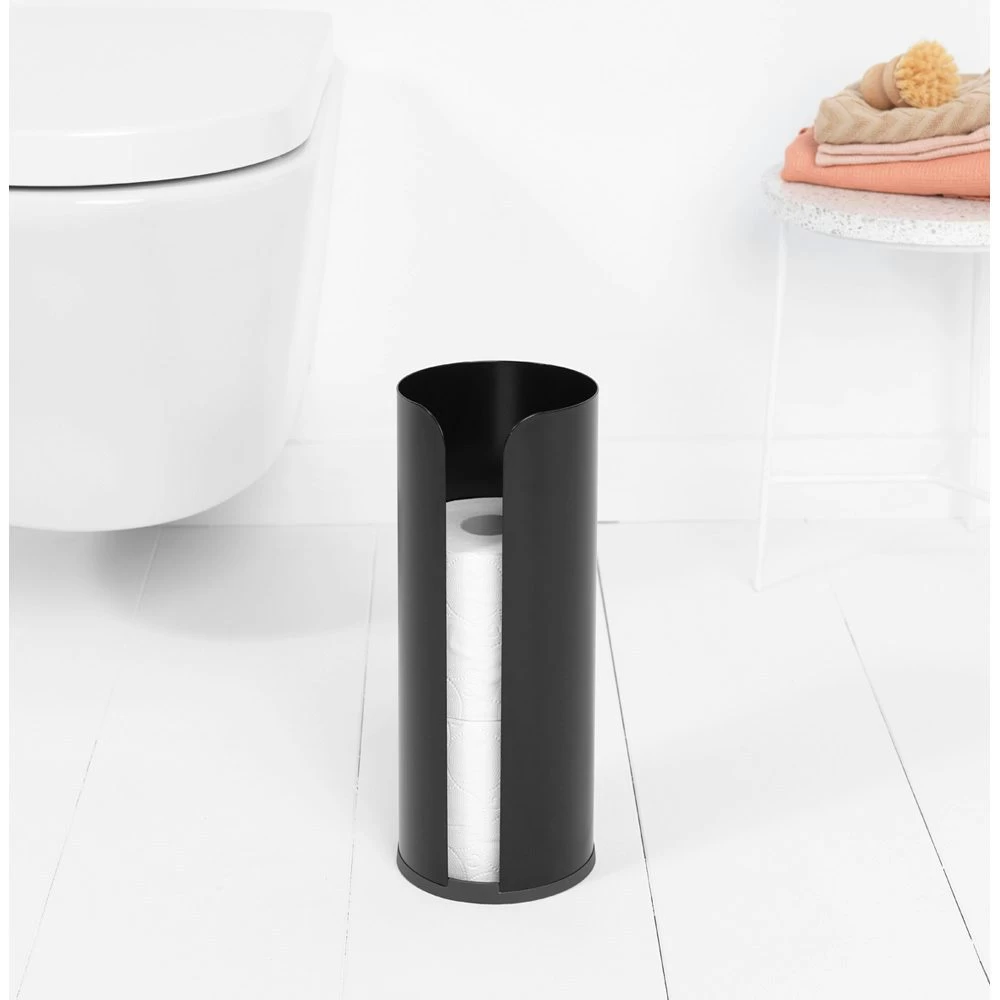 Brabantia Reserverolhouder Matt Black 8 Brabantia Reserverolhouder Matt Black - Afbeelding 6